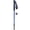 Blue, variant on M Buder Black Three Sections Aluminium Alloy Alpenstock Straight Handle Internal Lock Telescopic Trekking Pole with Tungsten Rod Tip Adjustable Hiking Gear (26 inches / 66 cm)