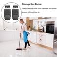 thumbnail image 4 of Miangastore 2pcs Useful Stainless Steel Loaded Hasp Durable Storage Box Buckle (Black), 4 of 8