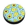 thumbnail image 2 of Kdxio Spare Tire Cover for RV Trailer, Waterproof Wheel Cover,Camper Spare Tire Cover Fit for Rv SUV Truck Travel Trailer -Avocado and Hearts, 2 of 8