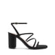 thumbnail image 2 of Sandalia DREAM PAIRS SDHS2428W para mujer en nubuck negro con tacón, 2 of 7