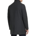 thumbnail image 3 of Kenneth Cole Men's Water Resistant Wool Jacket, Charcoal, Large, 3 of 6