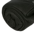 thumbnail image 5 of World's Best Blanket Black Solid Fleece Throw, 60" x 50", Lightweight Washable, 5 of 7