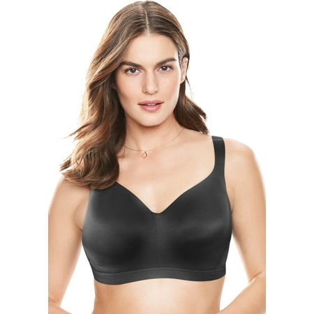 

Catherines Women s Plus Size Solid Full-Coverage Smooth No-Wire Bra