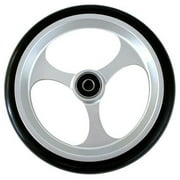 New Solutions CW507 6 x 1 in. Aluminum Caster with 0.32 in. Bearings & Black Tire Wheelchair