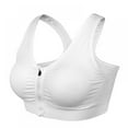 thumbnail image 3 of Pretty Comy Front Zipper Women's Seamless Sports Bra Top - 1Pack/M-4XL, 3 of 10