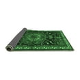 thumbnail image 2 of Ahgly Company Indoor Square Persian Emerald Green Traditional Area Rugs, 8' Square, 2 of 4