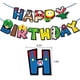 thumbnail image 5 of Decoraciones para fiesta de cumpleaños de Super Mario, adornos para tartas con pancarta de feliz cumpleaños, 5 of 5