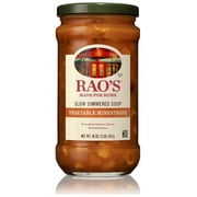 Rao's Made for Home Vegetable Minestrone Soup, 16oz, Real Vegetables, Traditional Italian Heat and Serve Soup