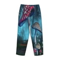 thumbnail image 5 of Fotbe Fantasy Mushrooms Women's Pajama Pants,Sleepwear Pants,Pj Bottoms Drawstring And Pockets-Small, 5 of 9