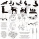 thumbnail image 2 of Sello de cachorro, Mini colección de Navidad, fabricación de sellos transparentes, tarjetas, álbum de recortes, álbum de papel en relieve, plantilla de molde para cuchilla para manualidades Diy, 2 of 2