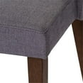 thumbnail image 4 of Pemberly Row Chaise en Bois Gris de Style Mi-Siècle (Ensemble de 2), 4 of 9