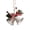 White, variant on Gold Metal Bell Hanging Decorations For Christmas Tree And Party Supplies