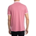 thumbnail image 3 of Fila Classic Vintage Striped Polo Shirt, Pink, 3 of 5