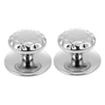 thumbnail image 5 of EXHUMKY 2Pcs Wear Resistant Stainless Steel Pot Lid Knobs Comfortable Kitchen Accessory, 5 of 8