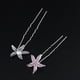 thumbnail image 5 of Pinza de pelo de cristal nupcial Zulema 6 Uds Forma U Vintaje rosa, 5 of 8