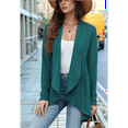 thumbnail image 5 of Women Cardigan Long Sleeve Button Down V Neck Casual Knit Sweater Open Front Cardigan Blue M, 5 of 9