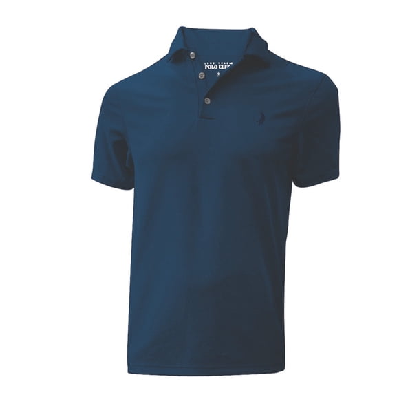 Playera Polo para Caballero, con Bordado Polo Club Azul Talla EG