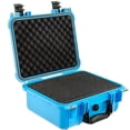 thumbnail image 4 of Eylar Hard Case Water & Shock Proof with Foam 13.37 inch 11.62 inch 6 inch Light Blue, 4 of 6