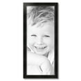 thumbnail image 2 of ArtToFrames 14" x 34" Honors Black with Silver Picture Frame, 14x34 inch Black Wood Poster Frame (WOM-5157),  Pack, 2 of 7