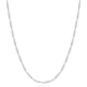 thumbnail image 2 of Cadena Singapur de Plata de Ley 925 con Cierre de Langosta Collar de 2 mm para Mujer Cadena de Plata para Mujer Collar de Plata Cadena para Grils 16/18/20/22/24/26/30 Pulgadas Regalos para Ella, 2 of 5