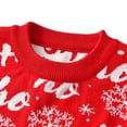 thumbnail image 4 of GYRATEDREAM Boys Christmas Sweater Kids Santa Elk Pullover Knitted Crewneck Sweatshirt Tops, 4 of 8