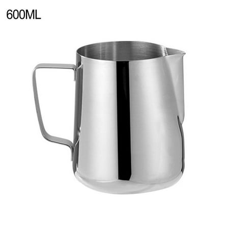 

Mosiee 1Pc Stainless Steel Milk Frothing Pitcher Craft Latte Cappuccino Milk Cream Cup