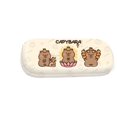 thumbnail image 3 of Cartoon Capybara Sunglasses Box Automatic Closing Anti-fall Eyewear Storage Box PU Leather Portable Sun Glasses Case Universal 2, 3 of 6