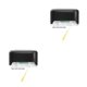 thumbnail image 1 of Monstrate Lámpara solar LED Camino Escalera Exterior Impermeable Luz de pared Jardín Paisaje Paso Cubierta Luces Balcón Valla Luces solares LED blanco con carcasa negra 2piezas, 1 of 6