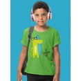thumbnail image 2 of Cute Crocodile On The Beach T-Shirt Juniors -Image by Shutterstock,  x-Large, 2 of 4