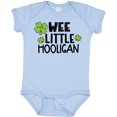 thumbnail image 3 of Inktastic St. Patrick's Day Wee Little Hooligan with Clovers Boys or Girls Baby Bodysuit, 3 of 5
