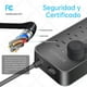 thumbnail image 4 of Boparte EL08 Multicontacto de 8 tomas con usb color negro largo del cable de 1.2m 10A, 4 of 5