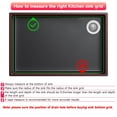 thumbnail image 4 of Dpzm Protector De Fregadero Con Rejilla Inferior De Acero Inoxidable K-6449-St De 26,18'' X 14,76'' Para Rejillas De Fregadero Kohler Whitehaven 5827 Y K-5826 Incluye Rejillas Izquierda Y Derecha, 4 of 5