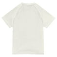 thumbnail image 6 of FORMRS Boys Rash Guard with Short Sleeves UPF 50+ Swim Shirts Sizes 3-12T, White Shelf, 6 of 6
