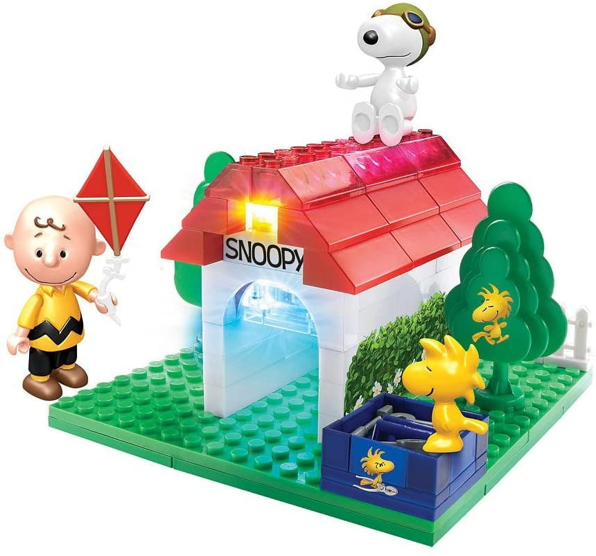 Cra-Z-Art Lite Brix The Peanuts Movie Flying Ace Snoopy Building Set