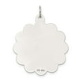 thumbnail image 4 of White Sterling Silver Charm Pendant Themed 33 mm 26, 4 of 4