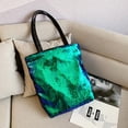 thumbnail image 4 of Hukapapa Bolso de mano con lentejuelas, bolso de gran capacidad, bolso de compras de moda para mujer, color verde, 4 of 5