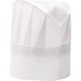 thumbnail image 3 of Pack de 20 gorros de chef de papel para niños adultos juego a granel de gorro de cocina blanco ajustable JAMW, 3 of 5