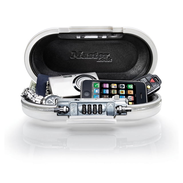 Caja fuerte portátil Master Lock 5900D: configure su propia combinación
