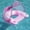 Pink, variant on Gallickan Inflatable Deckchair, Pool Party Floating Bed with Sun Shade, Water Lounger for Lake Beach, Blue