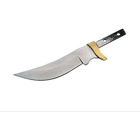 SZCO Supplies 8" Stainless Steel Knife Blade Blank – Full Tang Drop Point Blade for Custom Knife Making