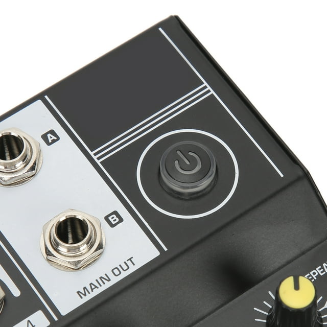 Ccdes Q48 Portable 8‑Channel Stereo Audio Sound Mixer Karaoke Microphone Console,8-channel Mixer,Mini Audio Mixer