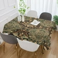 thumbnail image 5 of BZSMCE Square Tablecloth Organic Symmetry Pattern Tableclothes, 5 of 9