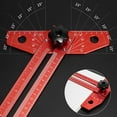 thumbnail image 2 of Scriber Marking Line Ruler T Square Ruler Marking Positioning Scribing Ruler, 2 of 10
