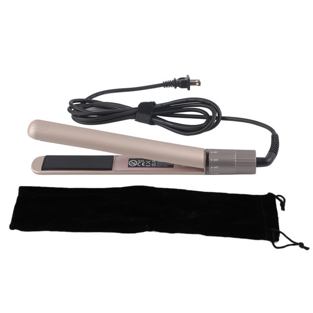 Alisador y rizador de pelo profesional de 100-240 V, herramientas de peinado de peluquería de doble uso, EE. UU.