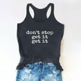 thumbnail image 2 of Tank Tops for Womens Funny Saying Fitness Yoga Workout Racerback Tank Tops Sleeveless Shirts, 2 of 5