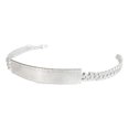 thumbnail image 3 of JOYARIS Pulsera Rolex Mujer Esclava Placa Diamantada Plata 925 4 Mm Talla Largo/Ancho: 16.5 cm x 4 mm PT-0000068, 3 of 4