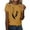 Gold, variant on WZXFASHION Womens Graphic T Shirt Vintage Floral Shirt Flower Tee Fall Shirts Sales Today Clearance Women's Short sleeve T-shirt