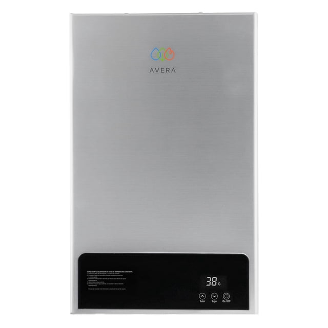Calentador de agua instantáneo modulante para gas Natural de 10 Litros, 2 Servicio, Boiler de paso AVERA, CM10NAT