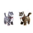 thumbnail image 1 of 2 piezas de juguete animal de peluche electrónico para mascotas con ación de gato Miao - Juguetes para yotijar Figura de música rellena, 1 of 10