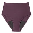 thumbnail image 4 of DHFJKG Women's High Waist Period Bikini Bottom Comfortable Leakproof Swimwear Solid Color Waterproof Swim Bottoms Soft Beachwear, 4 of 4